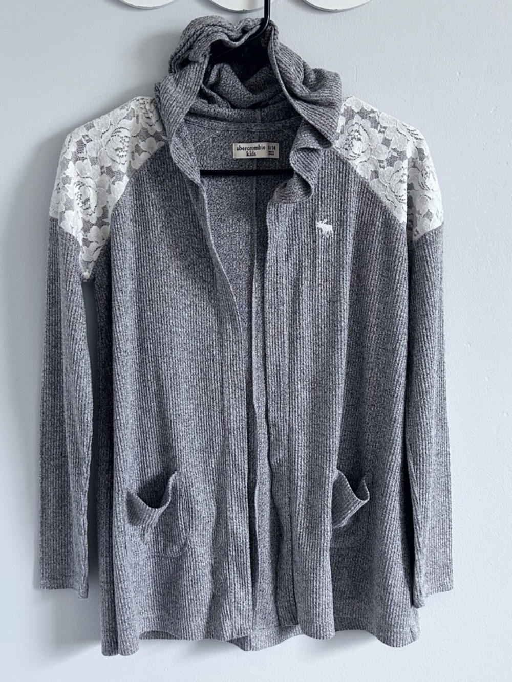 Abercrombie Kids Hooded Cardigan Size 13/14